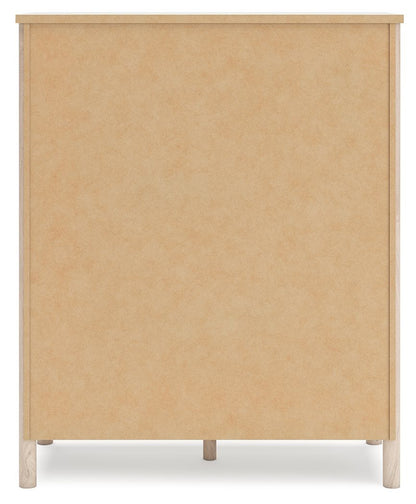 Cadmori - Five Drawer Wide Chest - Two-Tone