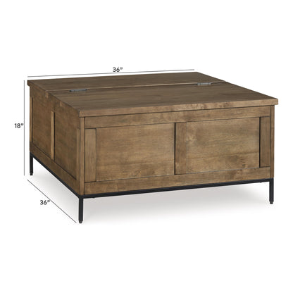 Torlanta - Lift Top Cocktail Table - Brown