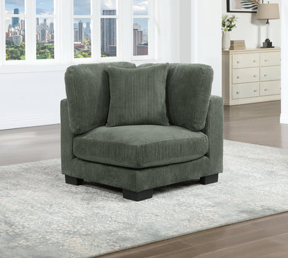 U256 - 6 Piece Sectional - Green