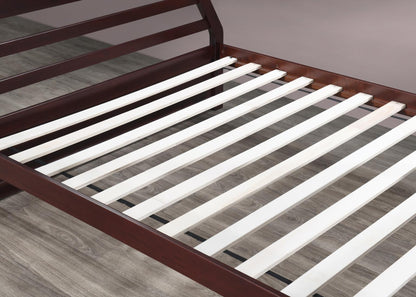 S091 - Twin / Full Bunk Bed - Brown