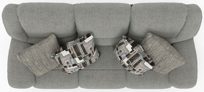 Trifecta - Sofa With 3 Recliners and Drop Down Table