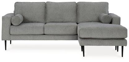 Hazela - 2 Pc. - Sofa Chaise, Loveseat - Charcoal