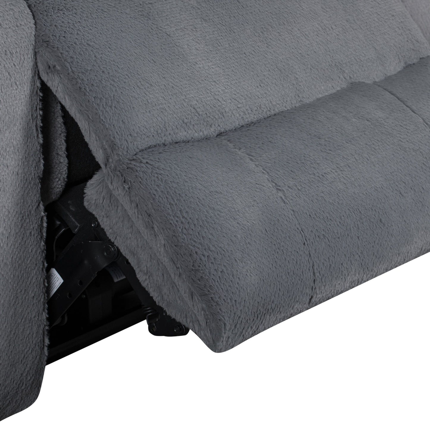 Teddy - Recliner With Power Headrest & Footrest - Gray