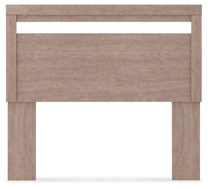 Flannia - Full Panel Headboard - Gray