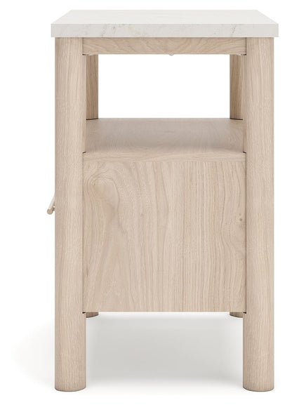 Cadmori - One Drawer Night Stand - Two-Tone