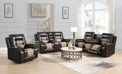 U141 - Motion Glider Chair - Brown