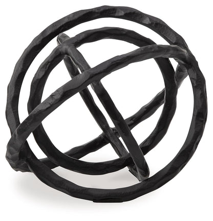 Barlee - Sculpture (Set of 2) - Black
