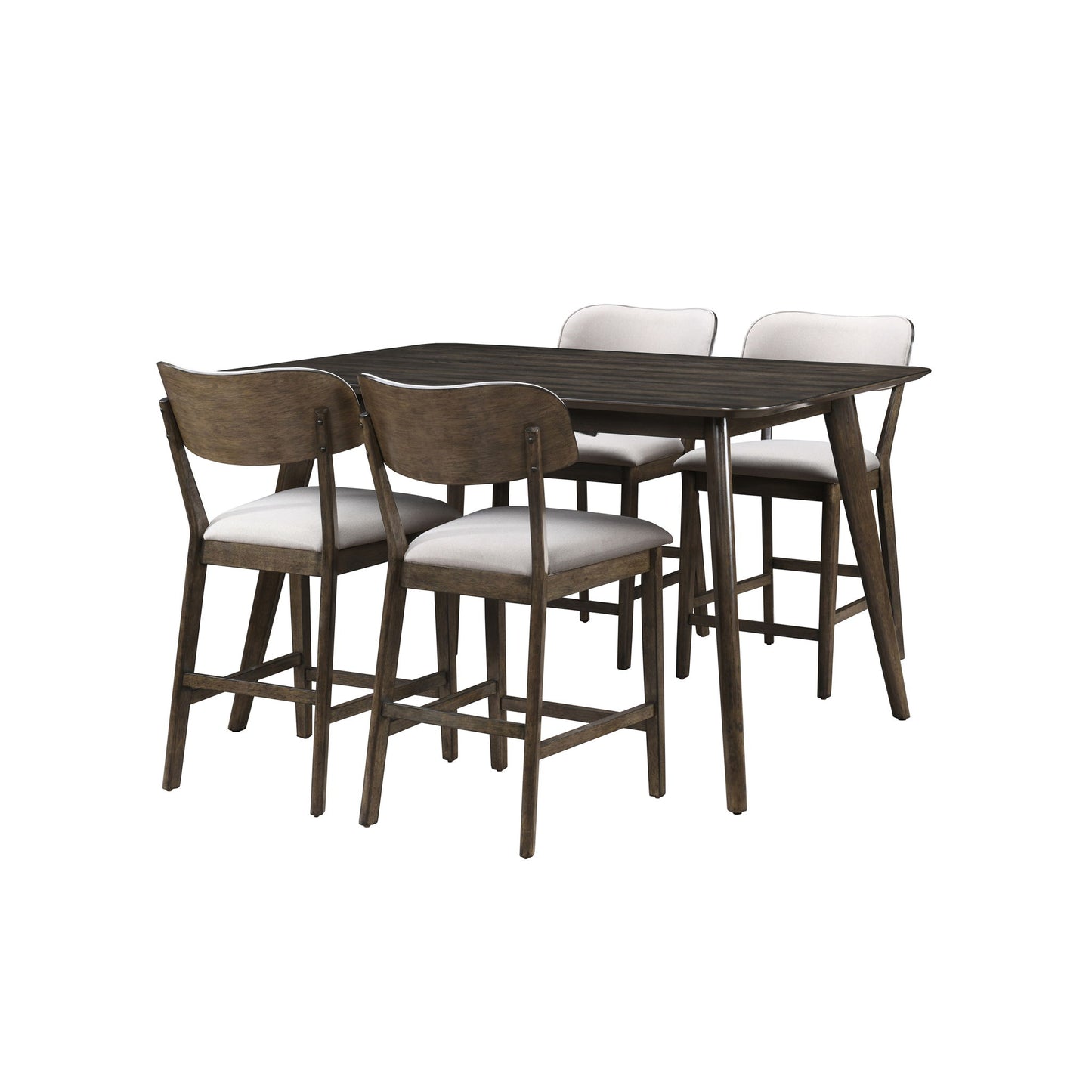 Rex - 60" Counter Height Table Set