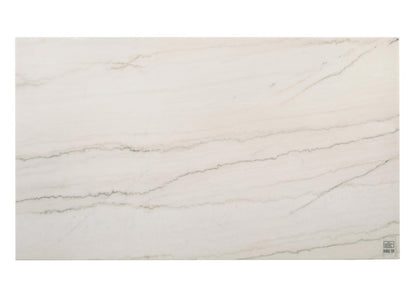 D074 - Rectangular Dining Table - Dark Dry Brush / Bianco Crown Marble