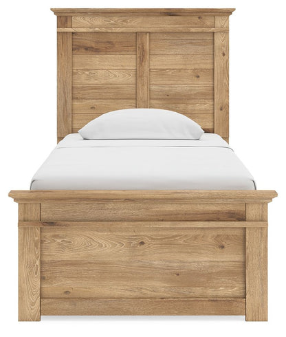 Makidern - Panel Storage Bed