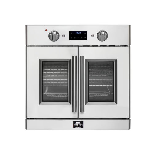Gallico 30 in. Electric French Door Single Wall Oven Stainless Steel