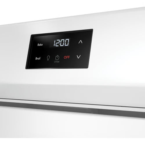 30 in. 5 Burner Element Freestanding Electric Range in White with Dual Expandable Element and Quick Boil