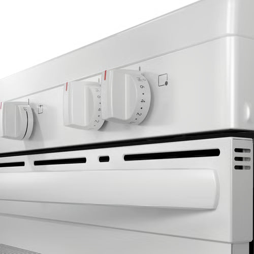 30 in. 5 Burner Element Freestanding Electric Range in White with Dual Expandable Element and Quick Boil
