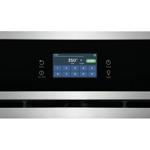 27 in. Single Electric Built-In Wall Oven with Convection in Stainless Steel