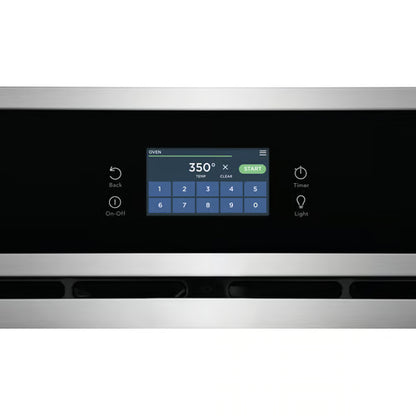 27 in. Single Electric Built-In Wall Oven with Convection in Stainless Steel