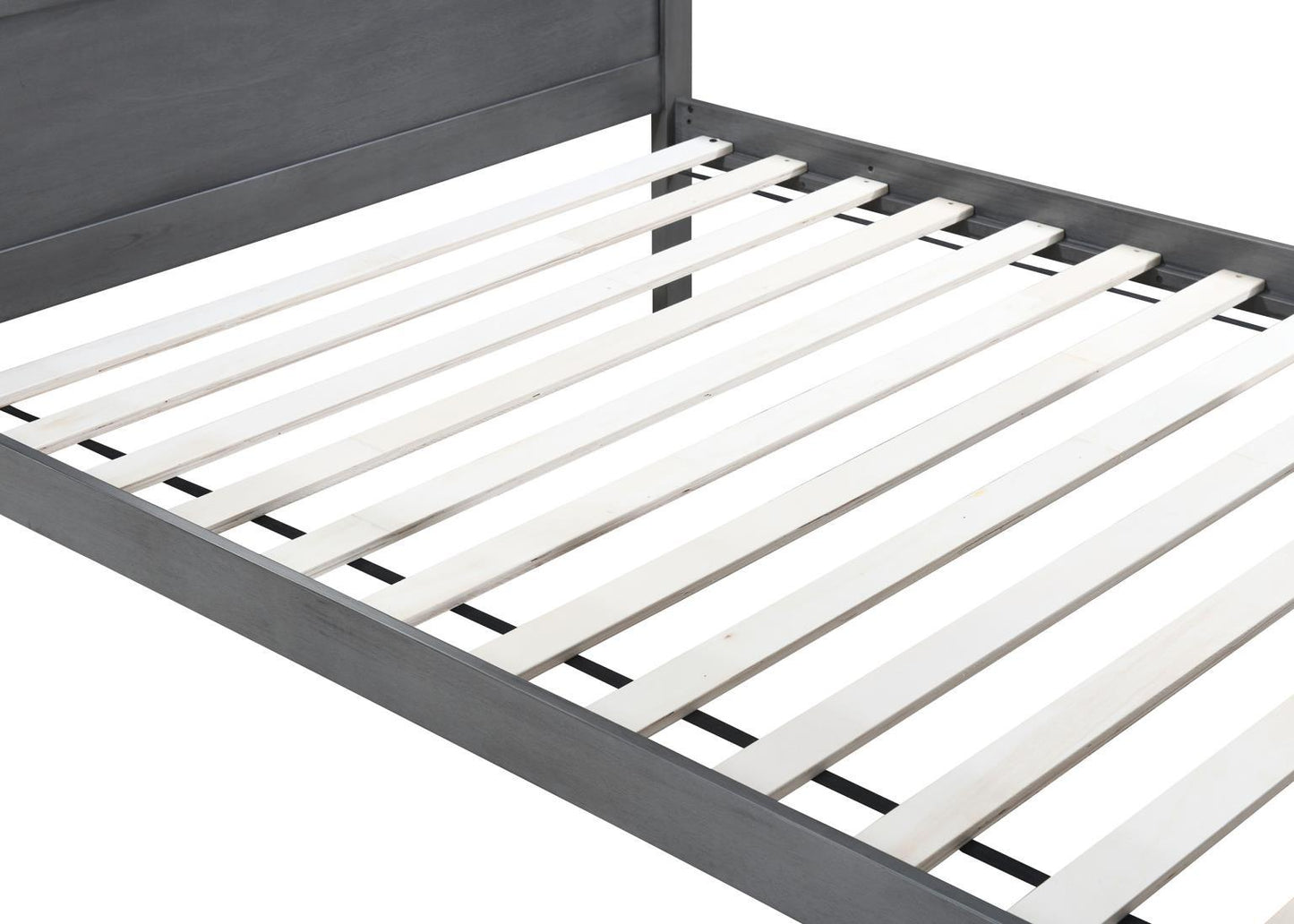 S093 - Twin / Full Bunk Bed - Antique Gray