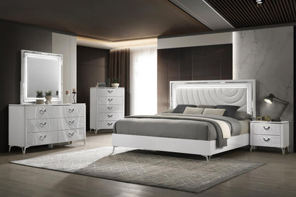B119 - Bevel Mirror - White