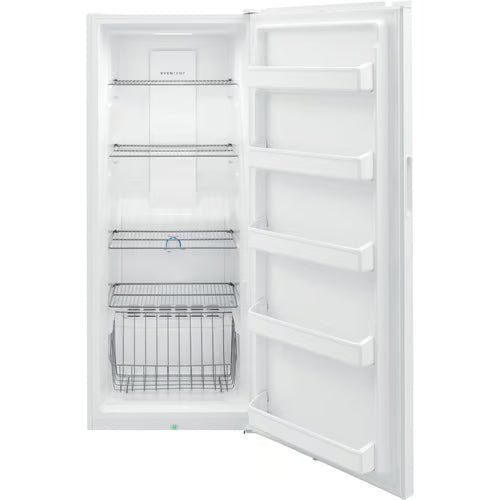 13 cu. ft. Auto Defrost Garage Ready Upright Freezer in White