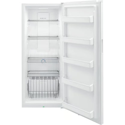 13 cu. ft. Auto Defrost Garage Ready Upright Freezer in White