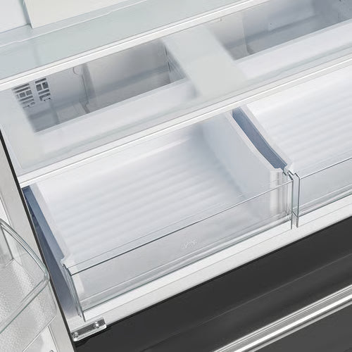 Espresso Moena 36 in. French Door Refrigerator in Black, 19.2 Cu.ft