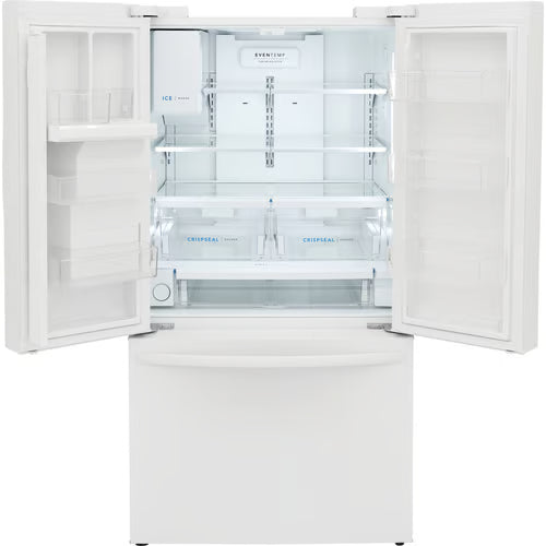28 Cu. Ft. Standard Depth French Door Refrigerator in White, ENERGY STAR
