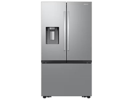 31 cu. ft. Mega Capacity 3-Door French Door Refrigerator with Four Types of Ice in Stainless Steel