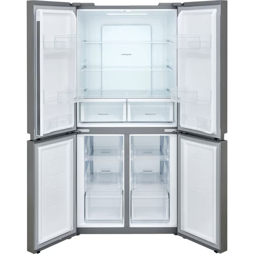 17.4 cu. ft. 4-Door Refrigerator in Fingerprint-Resistant Stainless Look