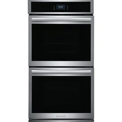 Gallery 27 in. Double Electric Built-In Wall Oven with Total Convection in Smudge-Proof Stainless Steel