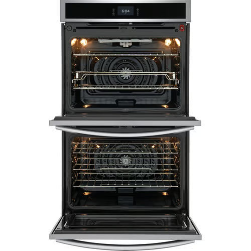 Gallery 30 in. Double Electric Built-In Wall Oven with Total Convection in Smudge-Proof Stainless Steel