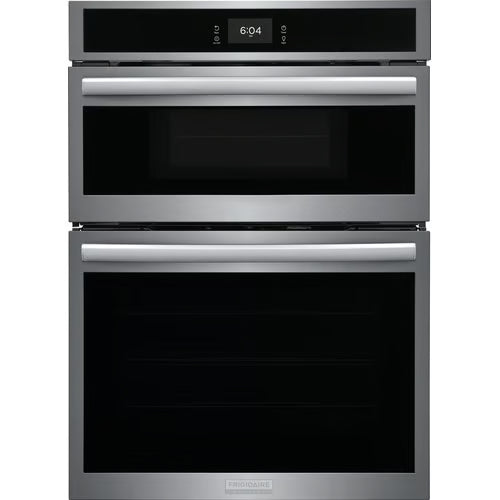 Gallery 30 in. Electric Built-In Wall Oven and Microwave Combination w/ Total Convection, Smudge-Proof Stainless Steel