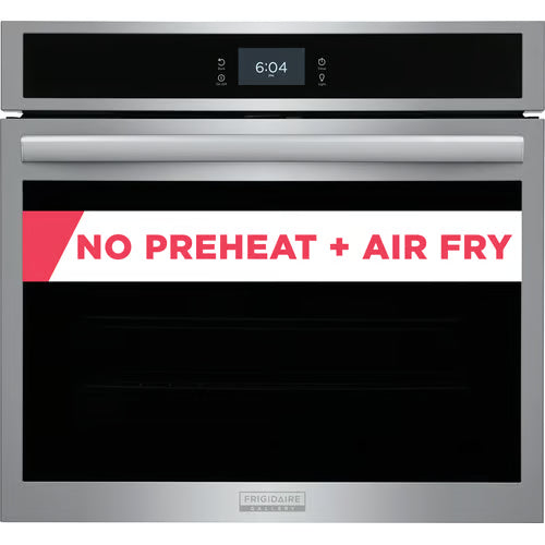 Gallery 30 in. Single Electric Built-In Wall Oven with Total Convection in Smudge-Proof Stainless Steel