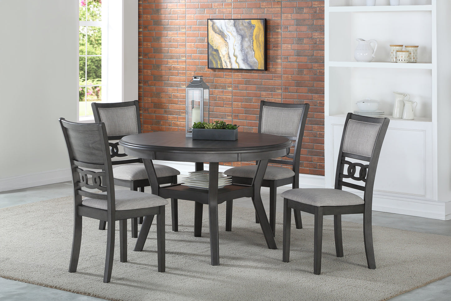Gia 5 PC Round Dining Group