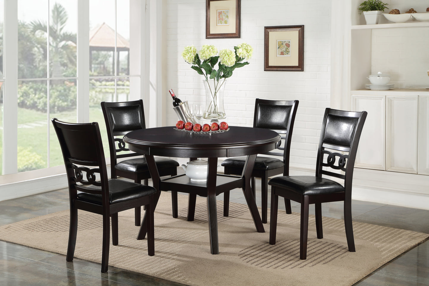 Gia 5 PC Round Dining Group