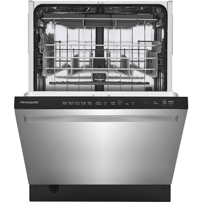 24 in. Top Control Built-In Tall Tub Dishwasher in Stainless Steel with 5-cycles and MaxDry