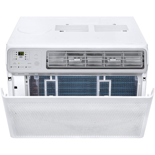 12,000 BTU 115 Volts Smart Window Air Conditioner with Remote and Wi-Fi Enabled in White