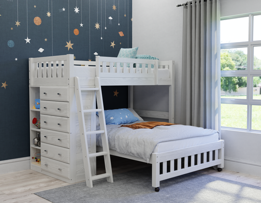 Loft Bed in Ash