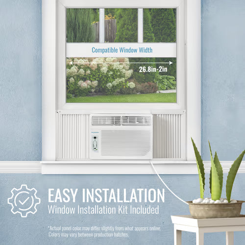 8, 000 BTU Heat and Cool Window Air Conditioner, R32