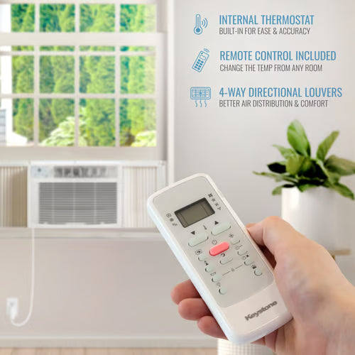 23, 000 BTU Heat/Cool Window Air Conditioner, R32