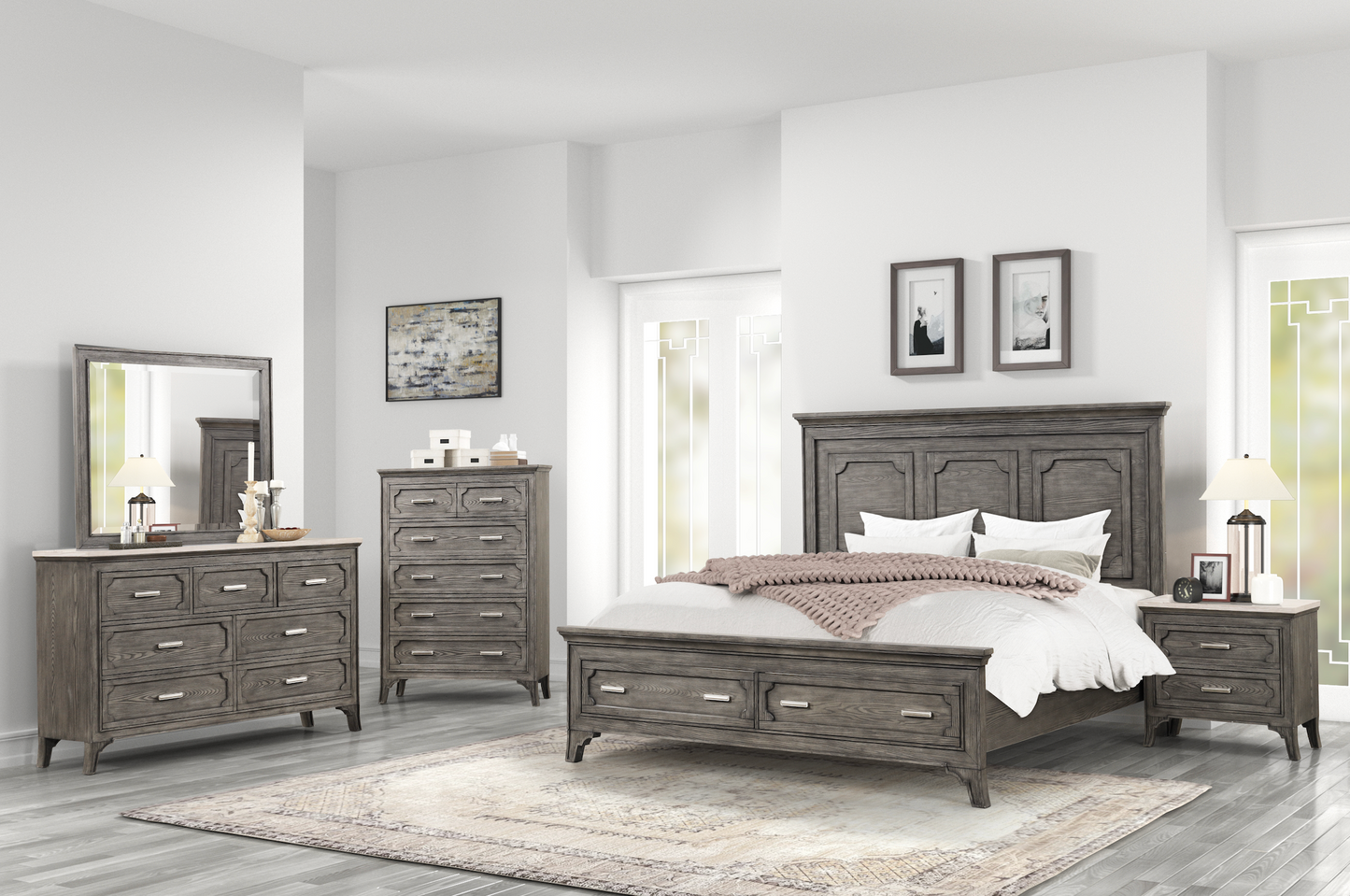 Lisbon 3 PC Bedroom Group