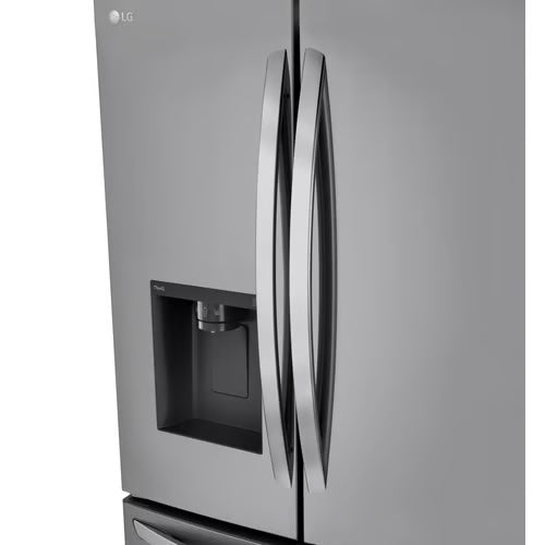 26 cu. ft. Smart Counter-Depth MAX French Door Refrigerator with Dual Ice Makers in PrintProof Stainless Steel