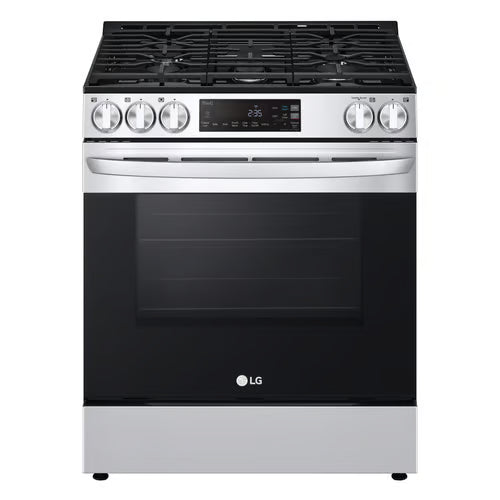 30 in. Slide-In Gas Range with 5-Elements in Stainless Steel