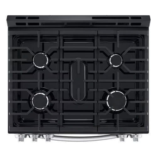 30 in. Slide-In Gas Range with 5-Elements in Stainless Steel