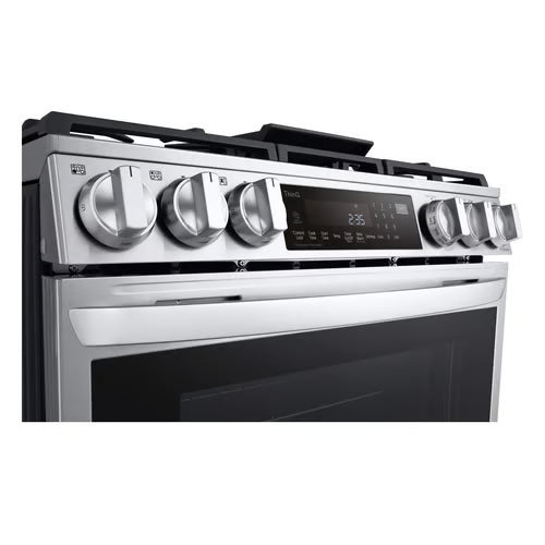 6.3 cu. ft. Slide-in Gas Range with EasyClean, Instaview and Air Fry in Printproof Stainless Steel