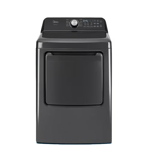 7.0 CF Electric Dryer, Sensor Dry, Drum Light, 3 Way Venting, WiFi - Grey