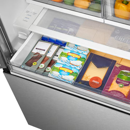 27 CF 36" Counter Depth French Door Refrigerator, Internal Water Pitcher - Stainless