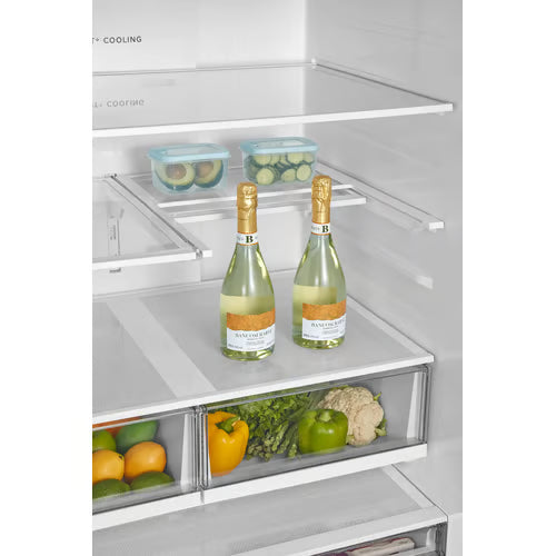 31 Cu Ft 36" Standard Depth French Door Refrigerator, Internal Water Pitcher - Stainless