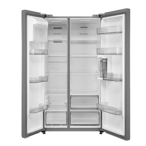 25 Cu Ft Side-by-Side Refrigeraotr with Internal Water Dispenser - Stainless