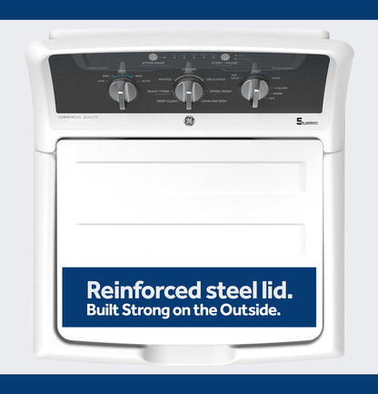 4.3 cu. ft. Capacity Washer with Stainless Steel Basket,5-yr Limited Warranty