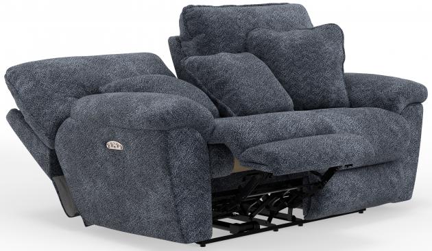 Paxon Double Power Deep Seat Reclining Loveseat