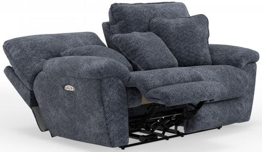 Paxon Double Power Deep Seat Reclining Loveseat